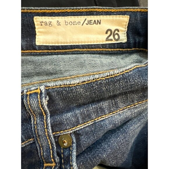 Rag & Bone Dre Slim Fit Blue Jeans Size 26 - Picture 3 of 5